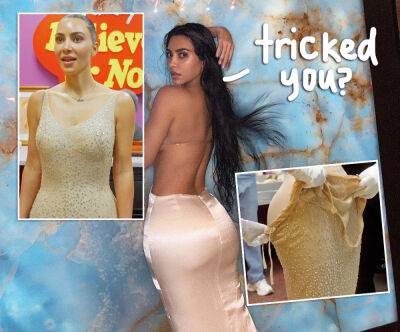 Kim Kardashian Conspiracy Theory! Fans Think She Used Met Gala 'Weight Loss' To Hide Butt Filler Removal! - perezhilton.com - Brazil