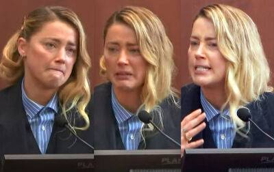 Amber Heard Cries Describing First Time Johnny Depp Allegedly Hit Her -- And Drops GUT-WRENCHING New Story Of Sexual Assault - perezhilton.com
