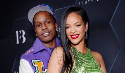 Rihanna & A$AP Rocky Get (Fake) Married in 'D.M.B.' Music Video - www.justjared.com - New York