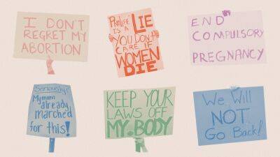 25 Abortion Protest Signs To Bring to a Rally - glamour.com - state Maryland