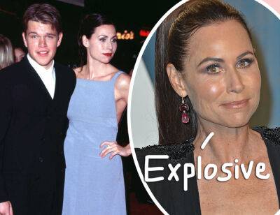 Matt Damon's Ex Minnie Driver Gives Rare Insight Into 'Sweet' Relationship And AWFUL Breakup! - perezhilton.com - Los Angeles