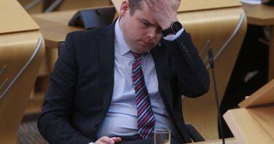 Ruth Davidson - Douglas Ross savaged by colleagues as likely election drubbing triggers Scottish Tory civil war - dailyrecord.co.uk - Scotland - county Ross - county Douglas