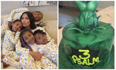 Kim Kardashian lets fans in on son Psalm’s extravagant 3rd birthday party - us.hola.com - Los Angeles - Los Angeles - Chicago