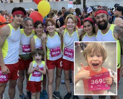 YouTuber Parents Respond After Receiving Backlash For Letting Their 6-Year-Old Son Run A Full Marathon! - perezhilton.com - county Marathon