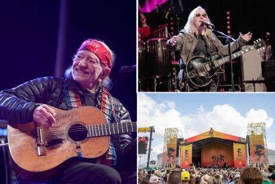 Willie Nelson - Lukas Nelson - Melissa Etheridge - Willie Nelson, Melissa Etheridge cancel New Orleans Jazz Fest performances due to COVID - nypost.com - state Louisiana - New Orleans - parish Orleans - county Nelson