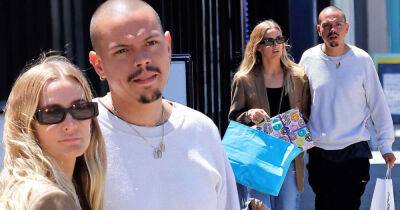 Ashlee Simpson cuddles up to Evan Ross during shopping trip in LA - www.msn.com - Los Angeles - California - county Butler