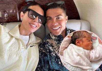 Cristiano Ronaldo - Georgina Rodriguez - Cristiano Ronaldo’s Girlfriend Georgina Rodriguez Reveals Their Daughter’s Name After Son’s Death - perezhilton.com