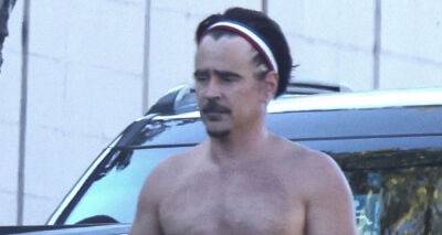 Colin Farrell Kicks Off His Saturday with Shirtless Hike - www.justjared.com - Los Angeles