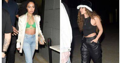 Little Mix stars show off their toned physiques as they party until 3am following concert in Manchester - www.manchestereveningnews.co.uk - Britain - Manchester