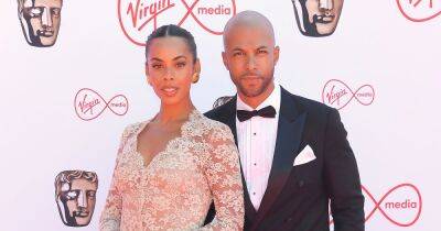 Marvin Humes is a doting husband as he fixes Rochelle's dress on red carpet in sweet moment - www.ok.co.uk