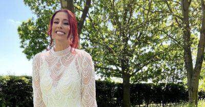 Stacey Solomon 'nervous and proud' about BAFTA TV Award nomination as she attends with Joe - www.ok.co.uk