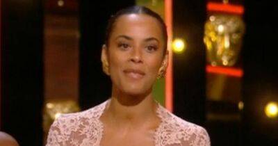 Rochelle Humes praised by BAFTA TV Awards fans over gesture to Rose and Giovanni during win - www.ok.co.uk - Britain
