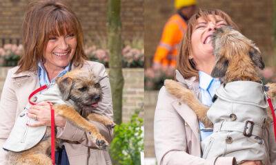 Lorraine Kelly credits her adorable pet dog for helping her mental health - hellomagazine.com - Ukraine - Russia