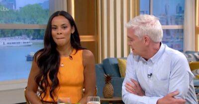Phillip Schofield - Rochelle Humes - Phillip Schofield labels Rochelle Humes 'distracting' after her on-screen blunder - ok.co.uk