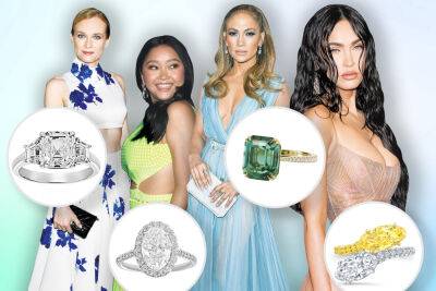 Megan Fox - Jennifer Lopez - Diane Kruger - The best celebrity engagement rings of 2022, from J. Lo to Megan Fox - nypost.com - Germany