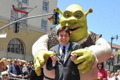 Mike Myers Brings Back Shrek Voice In Viral Scene From ‘The Pentaverate’ - etcanada.com - Scotland - Canada - county Person