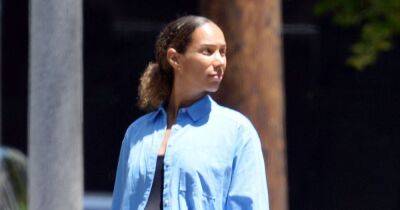 Leona Lewis - Dennis Jauch - Pregnant Leona Lewis cradles baby bump in LA as she counts down to due date - ok.co.uk - Los Angeles - USA - Italy - county Garden