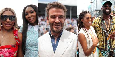 Serena & Venus Williams Join David Beckham, Shawn Mendes & More at Miami Grand Prix - www.justjared.com - Miami - Florida