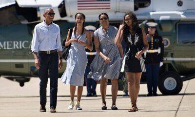 Michelle Obama - Barack Obama - Malia Obama - Sasha Obama - Barack Obama posts new family photo while honoring wife Michelle for Mother’s Day - us.hola.com - USA