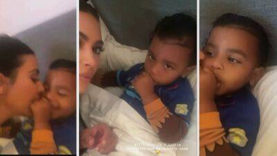 Kim Kardashian - Kris Jenner - Kanye West - Kim Kardashian and Kanye West's Son Psalm Turns 3: See the Sweet Tributes From His Mom and More - etonline.com