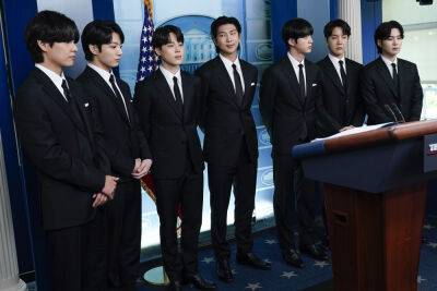 Joe Biden - BTS Stands Up Against Asian Hate Crimes At White House Event Ahead Of Joe Biden Meeting - etcanada.com - South Korea