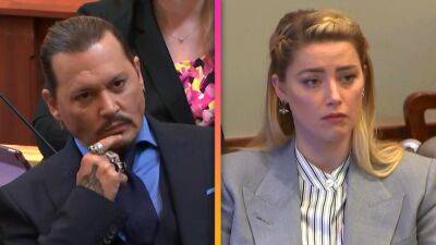 Johnny Depp - Amber Heard - Jurors In Johnny Depp Defamation Trial Pose Question About Amber Heard’s Op-Ed - etonline.com