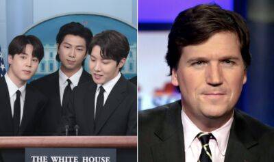 Joe Biden - BTS Army Fights Back Against Tucker Carlson After He Slams K-Pop Group’s White House Appearance - variety.com - USA - North Korea - county Pacific