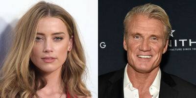 Amber Heard - Dolph Lundgren - Aquaman's Dolph Lundgren Speaks About His Experience Working with Amber Heard - justjared.com