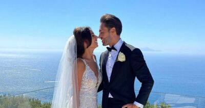 Mario Falcone and Becky Miesner marry in Italy and share first stunning wedding pics - www.ok.co.uk - Italy