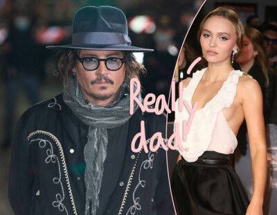 Johnny Depp - Heath Ledger - Lily-Rose Depp - Amber Heard - Tim Burton - Is Johnny Depp Calling Out Daughter Lily-Rose With This New Artwork Following Defamation Trial?? - perezhilton.com - Washington