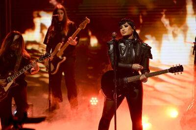 Demi Lovato Performs Their New Punk-Rock Track ‘Skin Of My Teeth’ For The First Time On ‘Jimmy Fallon’ - etcanada.com - Egypt