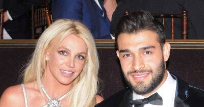 Britney Spears pictured in ‘Just Married’ car with husband Sam Asghari - www.msn.com - California - state Maryland