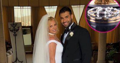 Britney Spears Wore $570K Worth of Diamonds to Marry Sam Asghari: All the Details - www.usmagazine.com