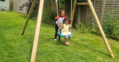 We reviewed a children's swing set for £150 and it's our best summer bargain - manchestereveningnews.co.uk