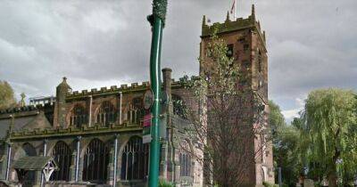 Man needs 20 stitches after being slashed across face in churchyard - www.manchestereveningnews.co.uk - Manchester - parish St. Mary