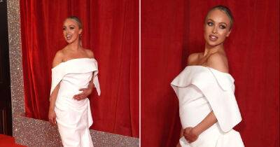 Hollyoaks' Jorgie Porter poses with her pregnancy bump at British Soap Awards - www.msn.com - Britain