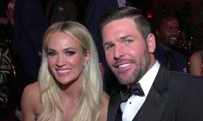 Carrie Underwood - Mike Fisher - Carrie Underwood praises husband Mike Fisher for 'balancing' her out - hellomagazine.com - Nashville - Tennessee - county Franklin