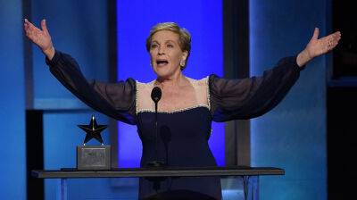 Julie Andrews - Mary Poppins - Julie Andrews on Her AFI Lifetime Achievement Award and Why ‘Bridgerton’ Only Needs Her Voice - variety.com - USA - county Hall - city London, county Hall