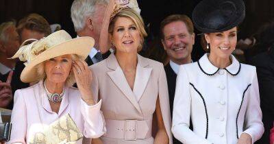 Kate Middleton - prince Andrew - Tony Blair - duchess Camilla - princess Anne - Sophie Wessex - Williams - Camilla's casual reminder to Kate Middleton caught on video during royal event - dailyrecord.co.uk - Spain - Netherlands - county Charles - county Prince Edward