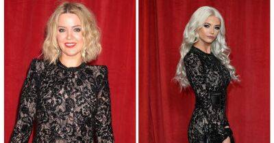 Abi Franklin - Millie Gibson - Lola Pearce - Danielle Harold - Pat Phelan - Imran Habeeb - Itv Corrie - ITV Corrie's Sally Carman looks a world away from Abi Franklin in same outfit as EastEnders star at British Soap Awards - manchestereveningnews.co.uk - Britain - London - county Franklin