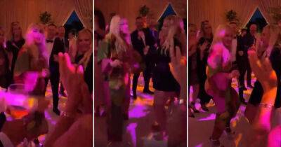 Britney Spears boogies with Madonna to Like A Virgin at lively wedding afterparty - www.msn.com - Los Angeles - Italy - city Thousand Oaks