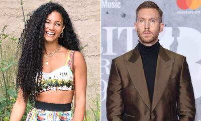 Vick Hope shares rare picture of Ibiza after visiting fiancé Calvin Harris - hellomagazine.com - Britain - Manchester