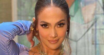 Jennifer Lopez jumps on the 70s hair trend with a new sleek layered look - www.ok.co.uk