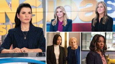 Jennifer Aniston - Reese Witherspoon - Steve Carell - Julianna Margulies - Karen Pittman - Mitch Kessler - Brian Stelter - Greta Lee - Jennifer Aniston, Reese Witherspoon and More Women of ‘The Morning Show’ on Creating a Drama-Free Set and Telling Important Stories - variety.com