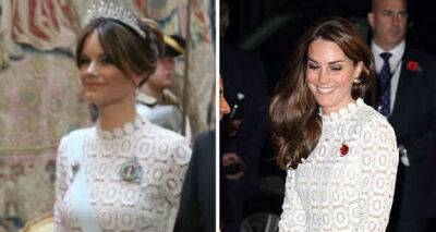 Kate Middleton and Princess Sofia step out in identical dress years apart - 'stunning!' - www.msn.com