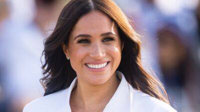 Meghan Markle Wore an Oversized Nude Blazer During a Secret Visit to Amsterdam - www.glamour.com - city Amsterdam