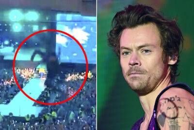 My son survived 35-foot fall at Harry Styles concert — it’s a total miracle - nypost.com - Scotland