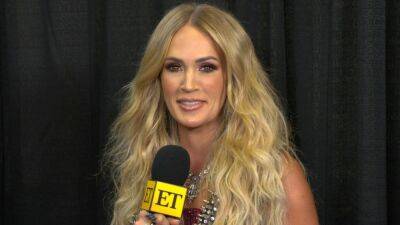 Rachel Smith - Carrie Underwood - Mike Fisher - Carrie Underwood Reveals Why Her Kids May Grow Up to Be Performers (Exclusive) - etonline.com - Nashville