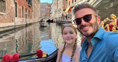 Josh Brolin - David Beckham - Harper Beckham - Victoria Beckham - David Beckham shares 'special memories' from adorable Venice trip with Harper - ok.co.uk - Italy - county Harper