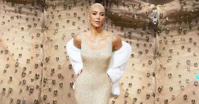 Kim Kardashian - Marilyn Monroe - John F.Kennedy - Bob Mackie - Scott Fortner - New photos show the damage done to Kim Kardashian’s Marilyn Monroe Gown - msn.com